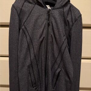 Lululemon Gray Zip-Up Hoodie